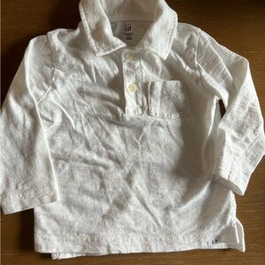 Collared long sleeve shirt